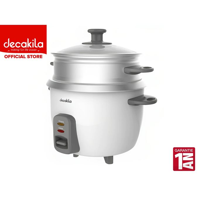 DECAKILA Cuiseur à riz 1000W 2.8L
 Fiche Technique et Prix au Maroc