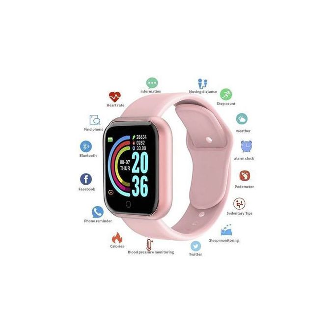 Montre connectée Smart Watch Montres Intelligentes  cardiaque  téléphone d20
 Fiche Technique et Prix au Maroc