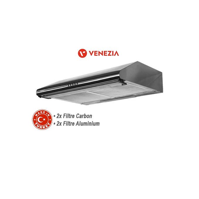 Venezia Hotte Casquette Inox 60cm - Made in Turcy
 Fiche Technique et Prix au Maroc