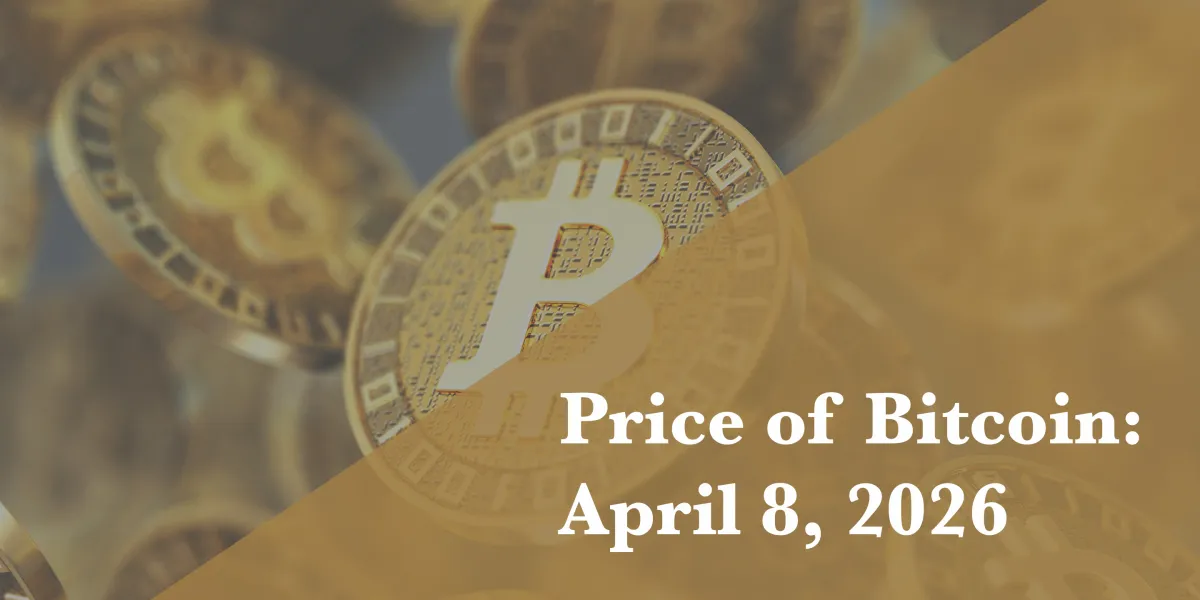 Current price of Bitcoin for April 8, 2026