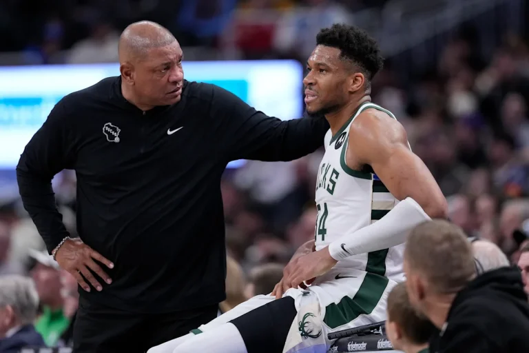 Doc Rivers responds to NBPA's critical statement of Bucks sitting Giannis Antetokounmpo: 'He's just not healthy'