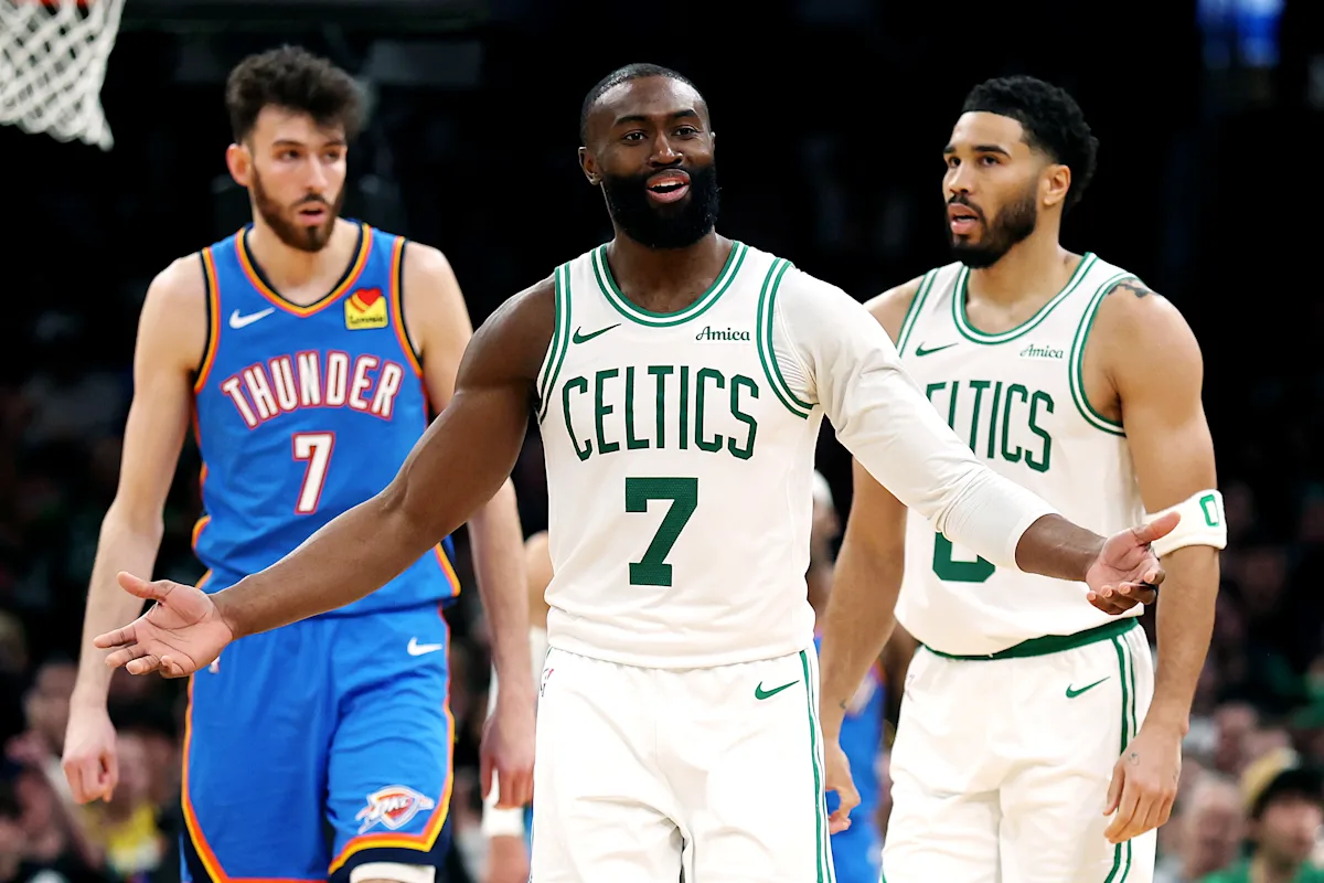 Jaylen Brown, Celtics make statement against Thunder: 'I guess that was a little payback'